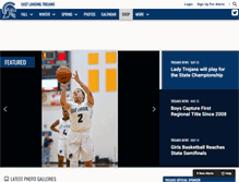 Tablet Screenshot of eastlansingathletics.com